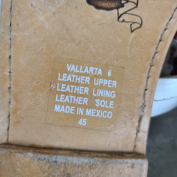 Freebird VALLARTA White Leather Celestial Moon & Stars Festival Thong Sandals 6 - Picture 11 of 13